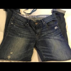 Gap slouchy skinny jean